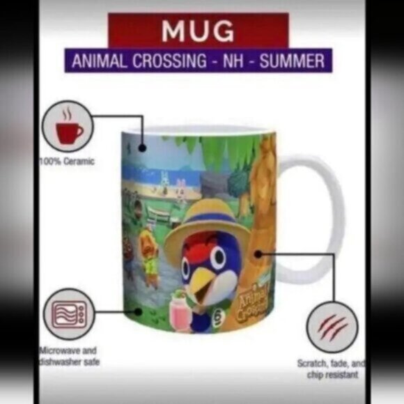 Animal Crossing Ceramic Cup Mug NEW - Picture 6 of 6